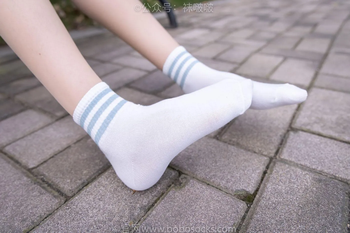 [BoBoSocks袜啵啵]NO.040 稚予-长靴、白棉袜、肉丝 [137P]插图
